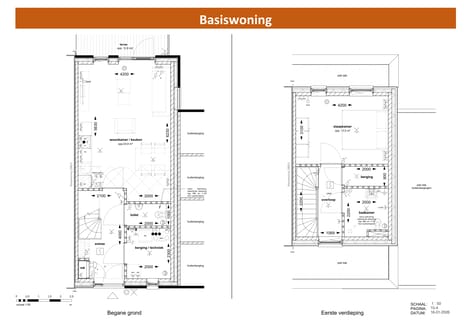 Vier starterswoningen plan Lamsweerde Wehl main image