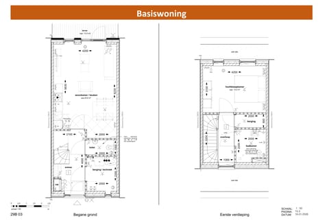 Vier starterswoningen plan Lamsweerde Wehl main image