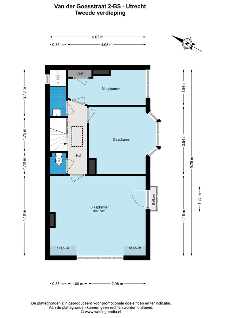Fully Modernized 1930s Corner Apartment in Utrecht's Dichterswijk — 59