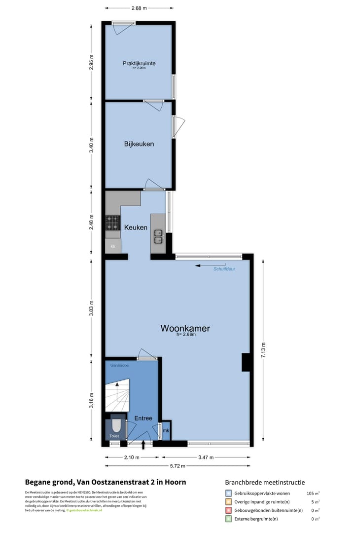 Comfortable terraced home with work space in Hoorn Noord — 51