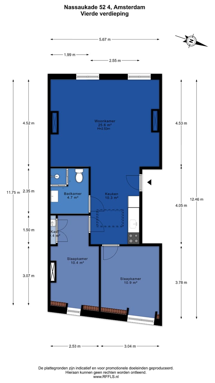 Foto 29 van Nassaukade 52-4