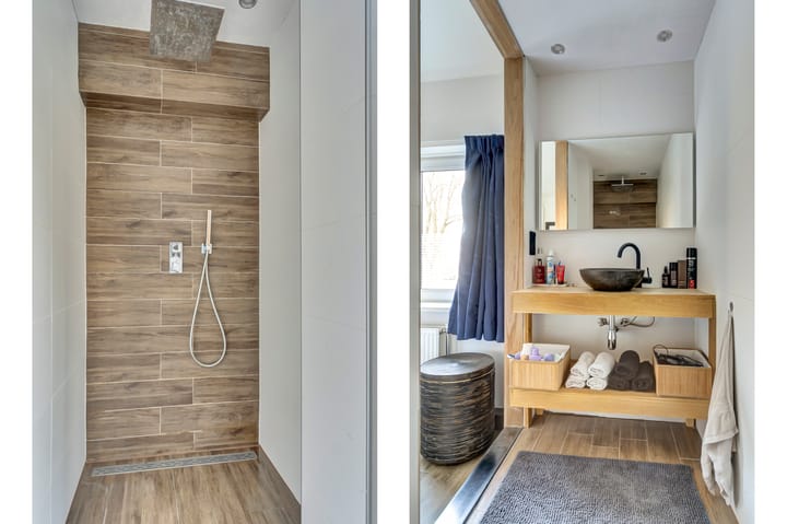 Modern renovated apartment with sunny south-facing balcony in green neighborhood — 42