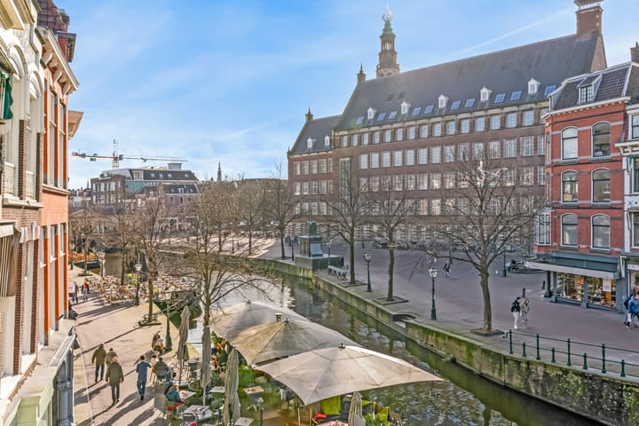 Monumental Canal House with Burcht View in Historic Leiden Center — 143
