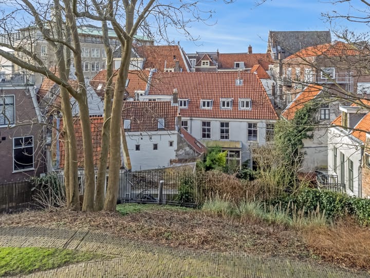 Monumental Canal House with Burcht View in Historic Leiden Center — 159