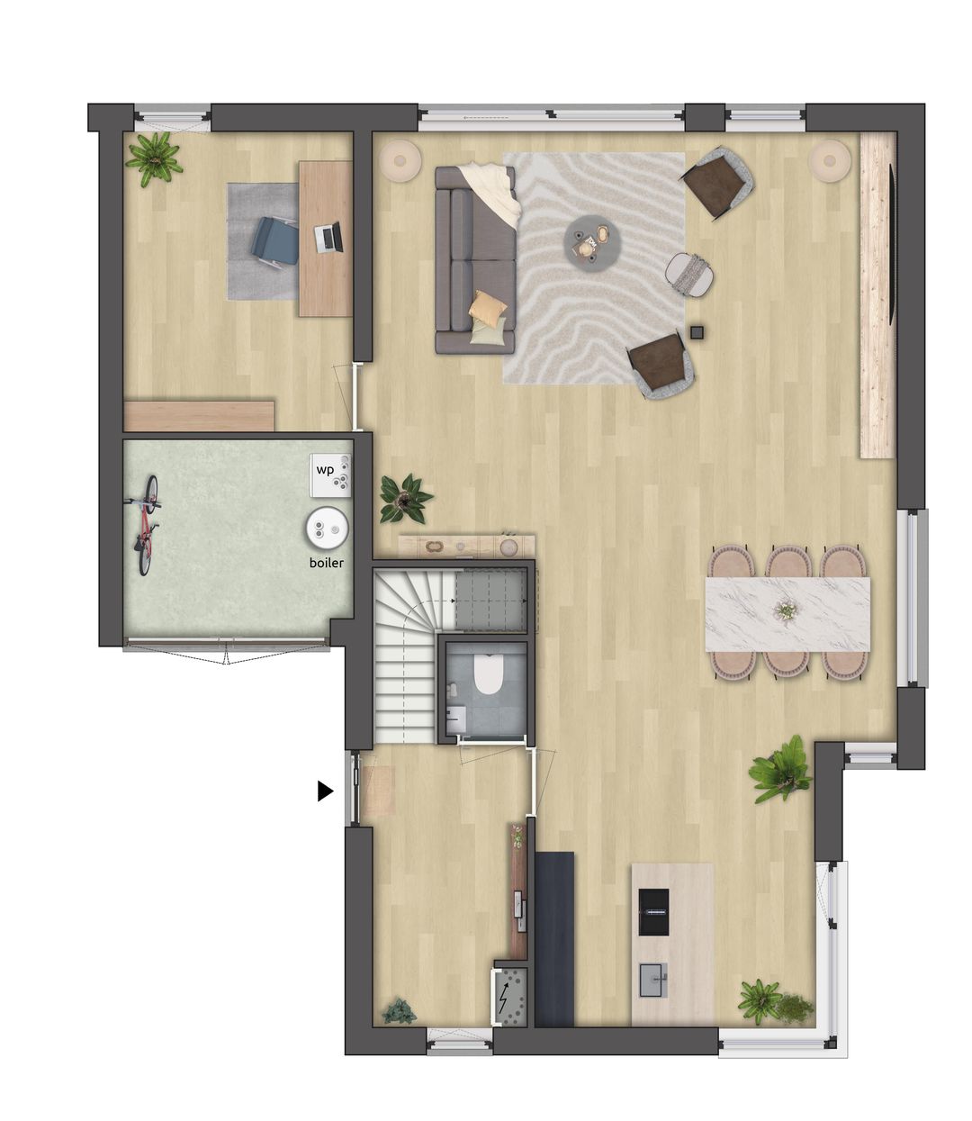 Foto 8 van Bakkeneslaan (Bouwnr. 1A)