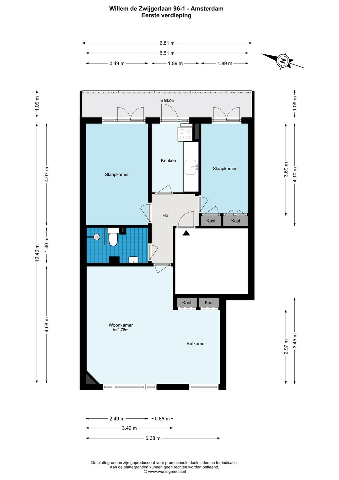 Foto 26 van Willem de Zwijgerlaan 96-1