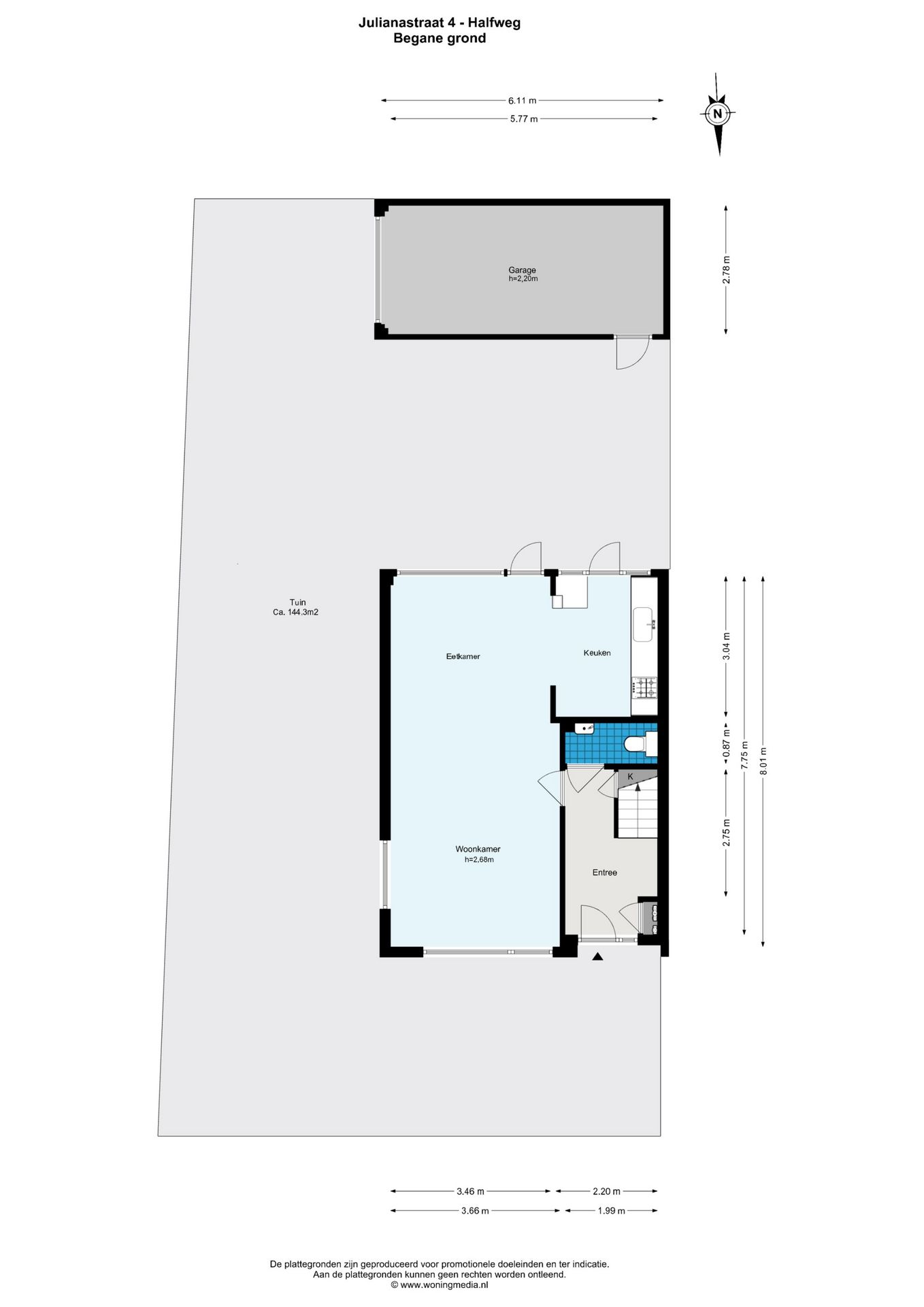 Spacious Corner House with Garage and Sunny Garden in Halfweg — 58