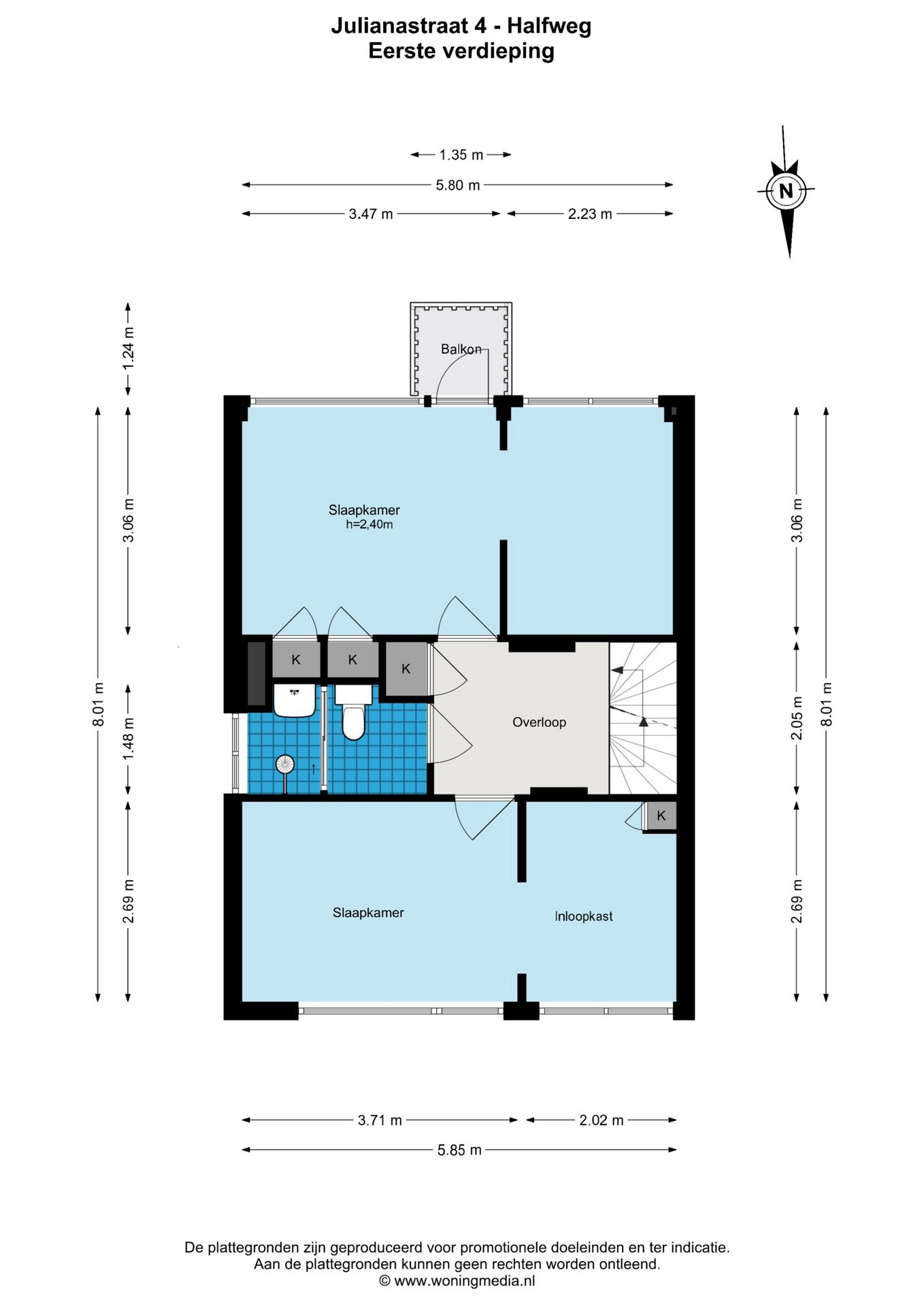 Spacious Corner House with Garage and Sunny Garden in Halfweg — 62