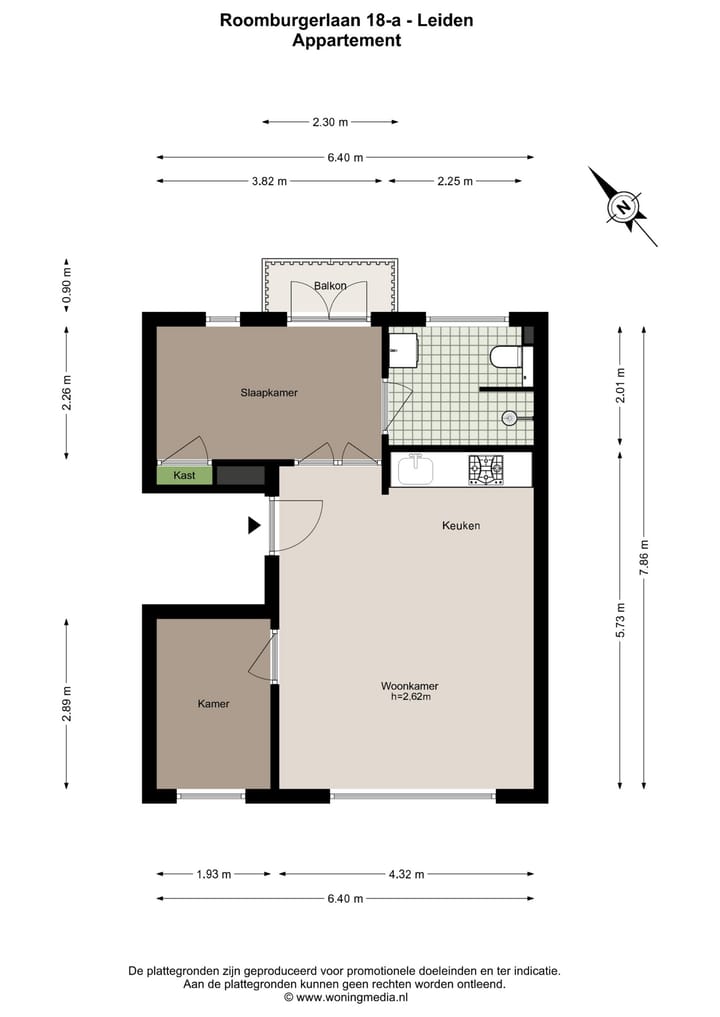 Foto 17 van Roomburgerlaan 18-A