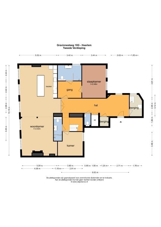 Foto 38 van Gravinnesteeg 10-G