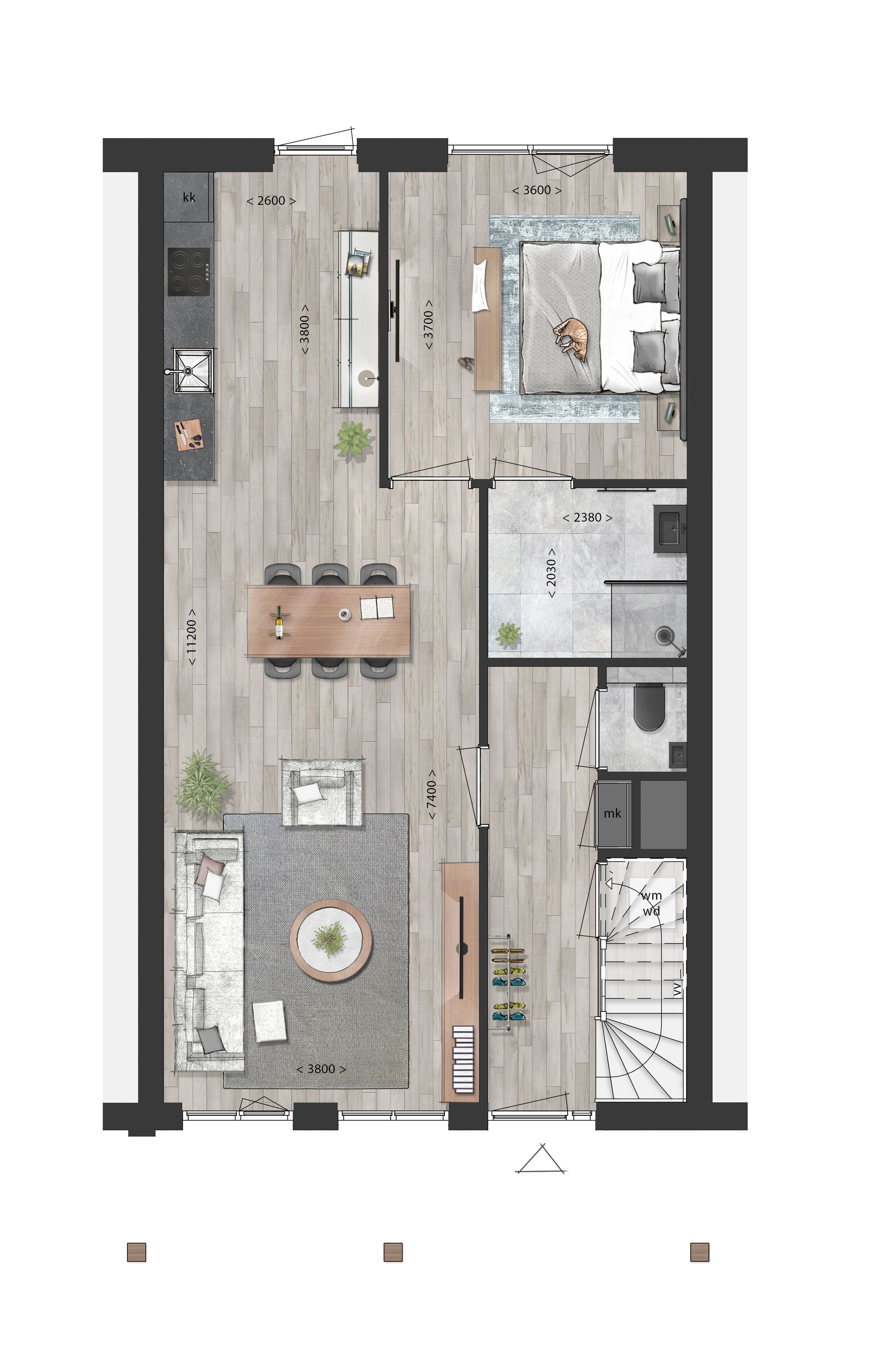 Foto 3 van Bouwnummer (Bouwnr. 2)