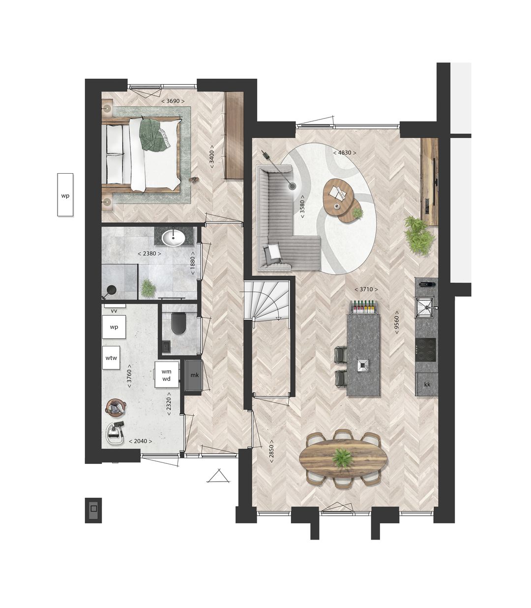 Foto 2 van Bouwnummer (Bouwnr. 9)