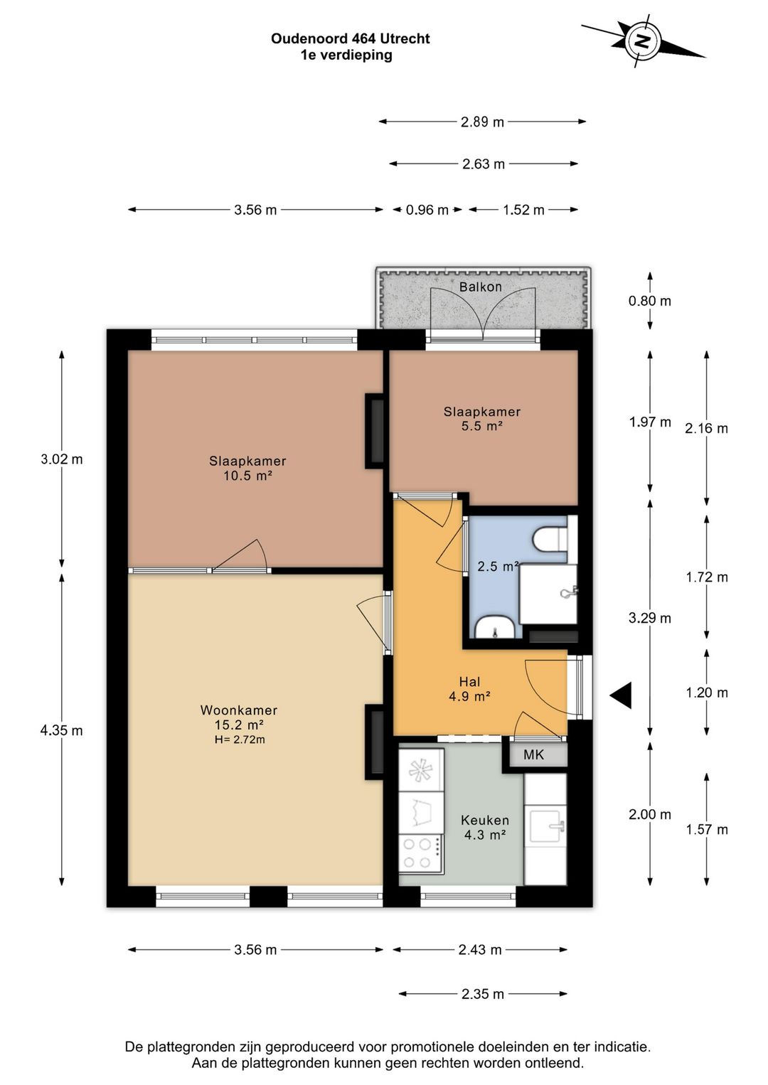 Foto 22 van Oudenoord 464