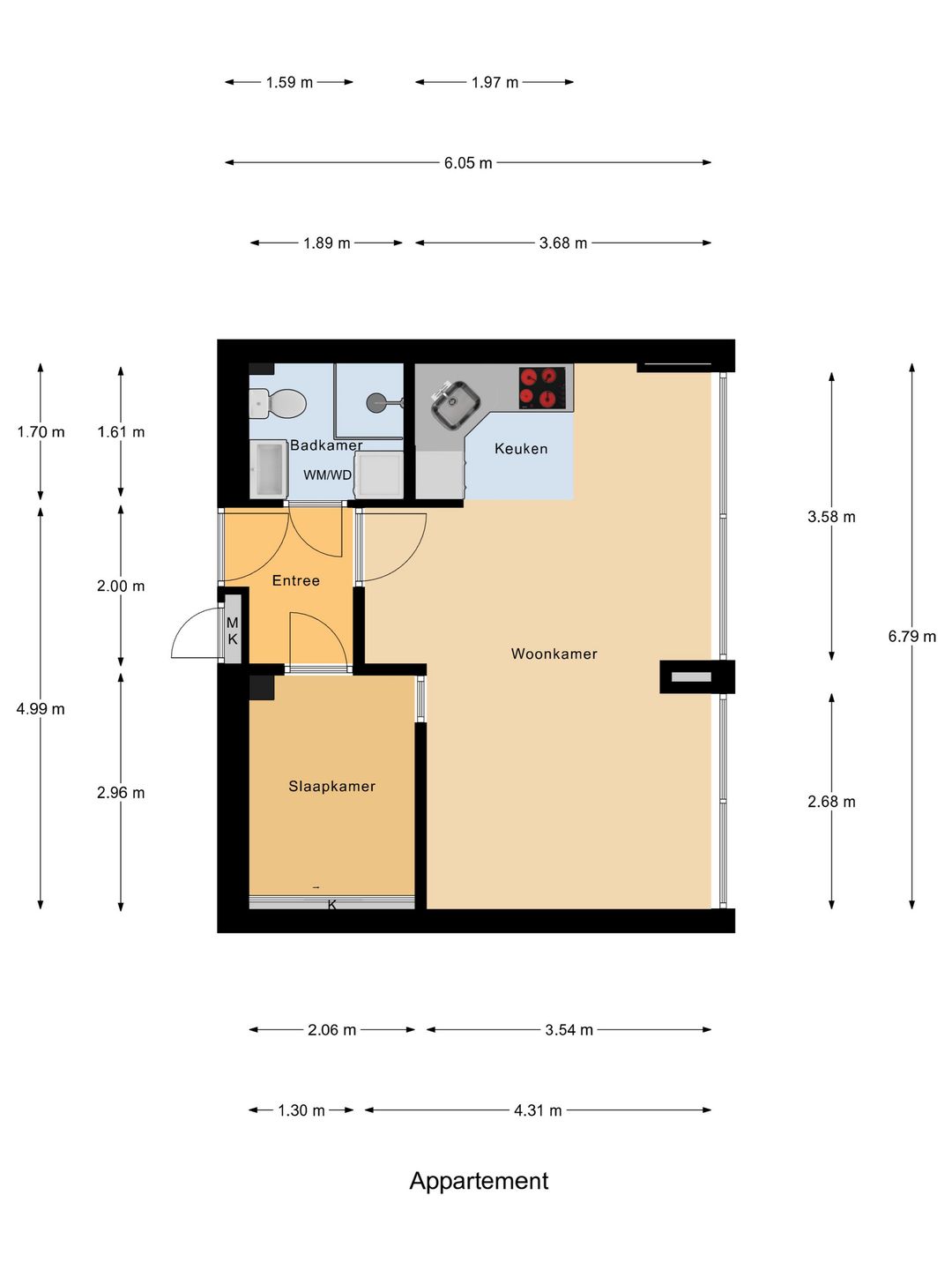 Foto 38 van Molenstraat 41-K