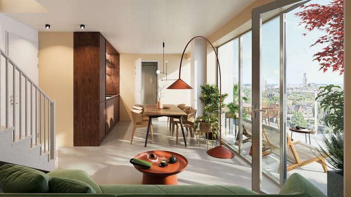 Foto van Bouwtype G-07 Terrasappartementen Galerijflat