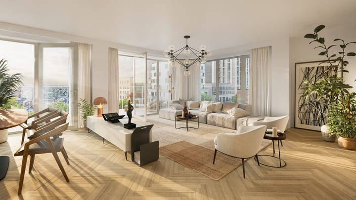 Foto van Bouwtype G-03 Terrasappartementen Galerijflat