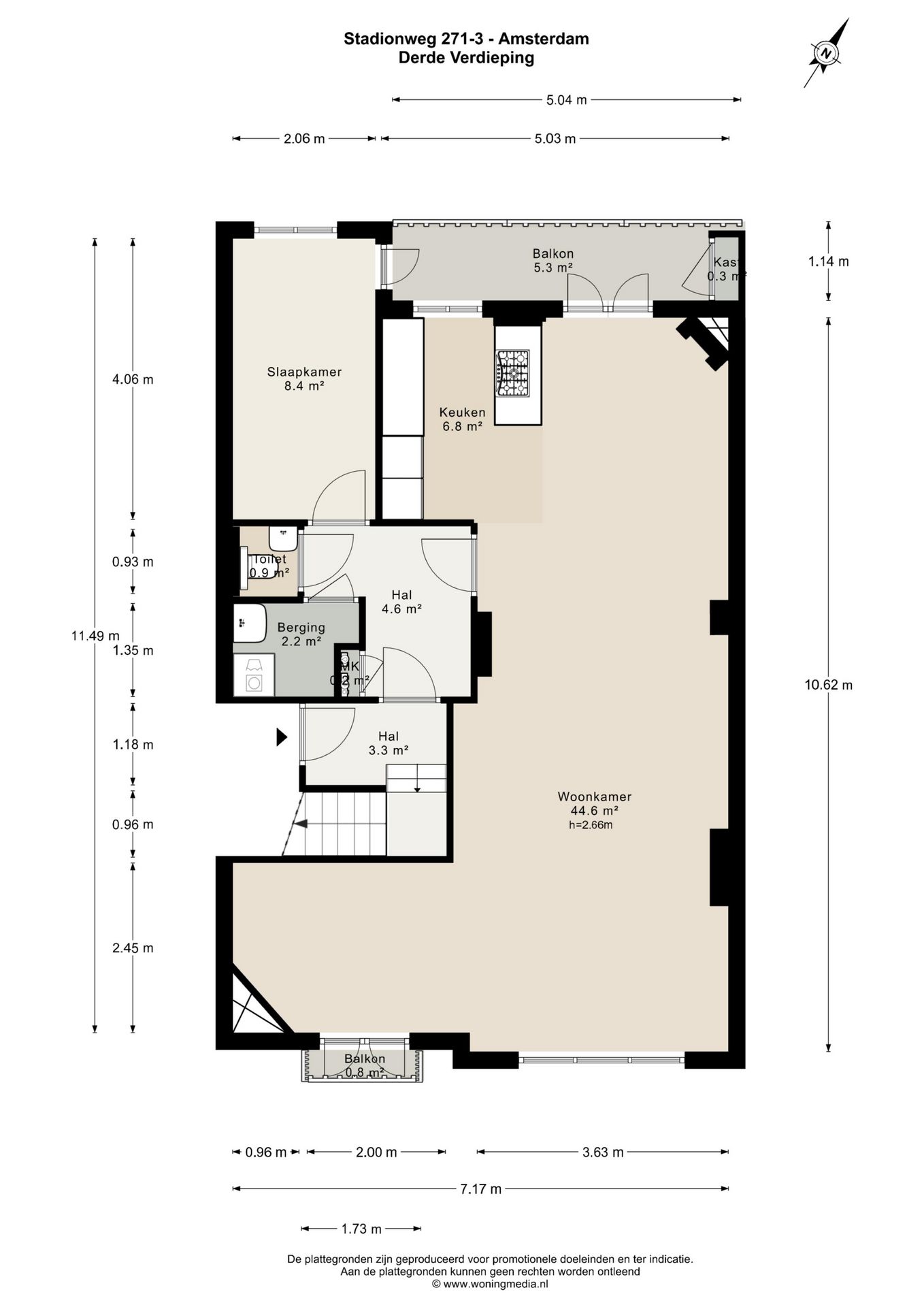 Foto 48 van Stadionweg 271-3