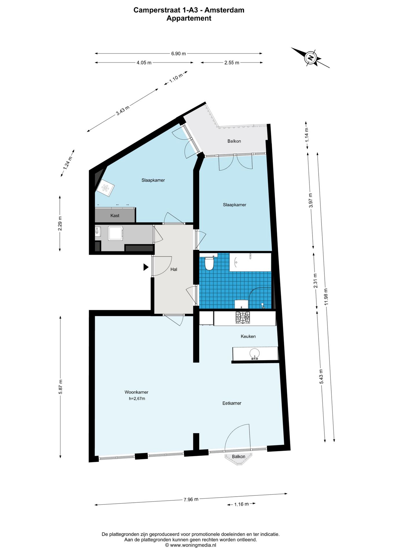 Foto 20 van Camperstraat 1-A3