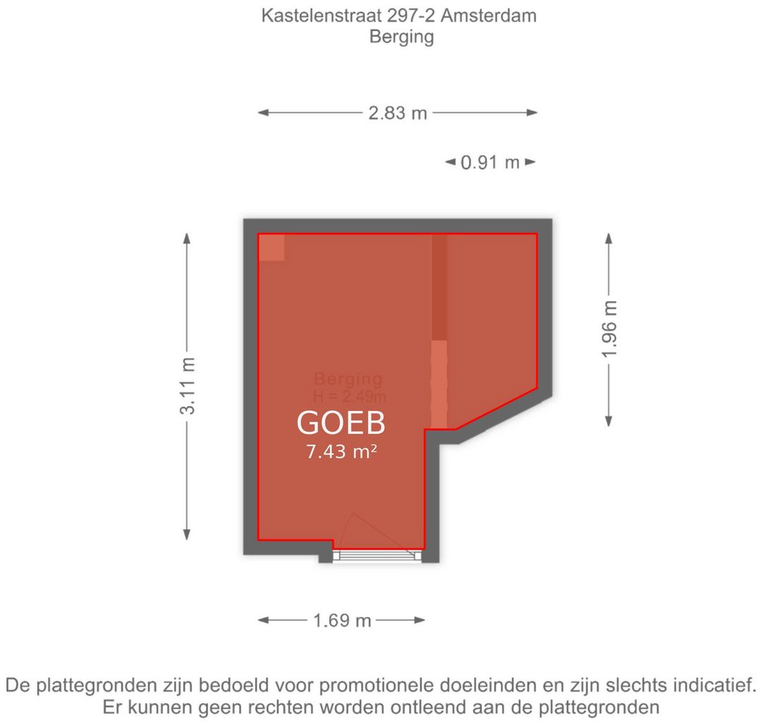 Foto 37 van Kastelenstraat 297-2