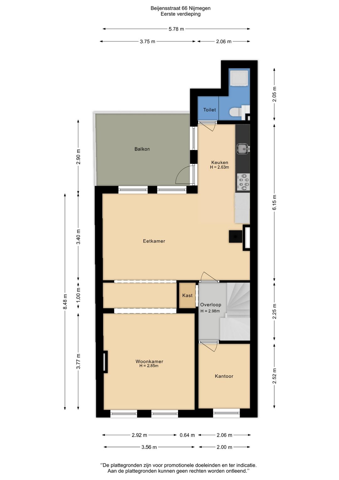 Foto 28 van Beijensstraat 66