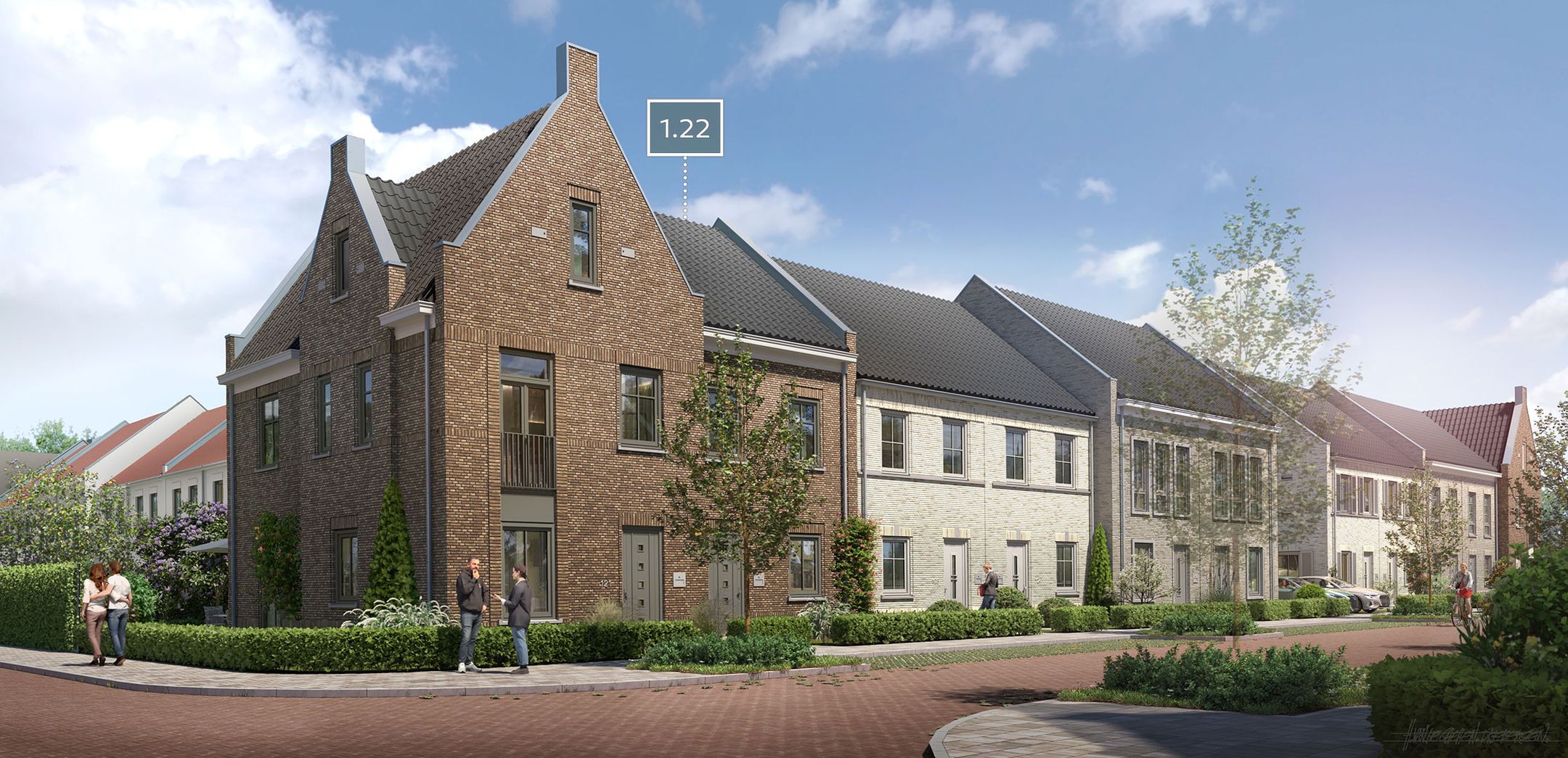 Fase 1A I Middenwoningen (Bouwnr. 1.22)  false