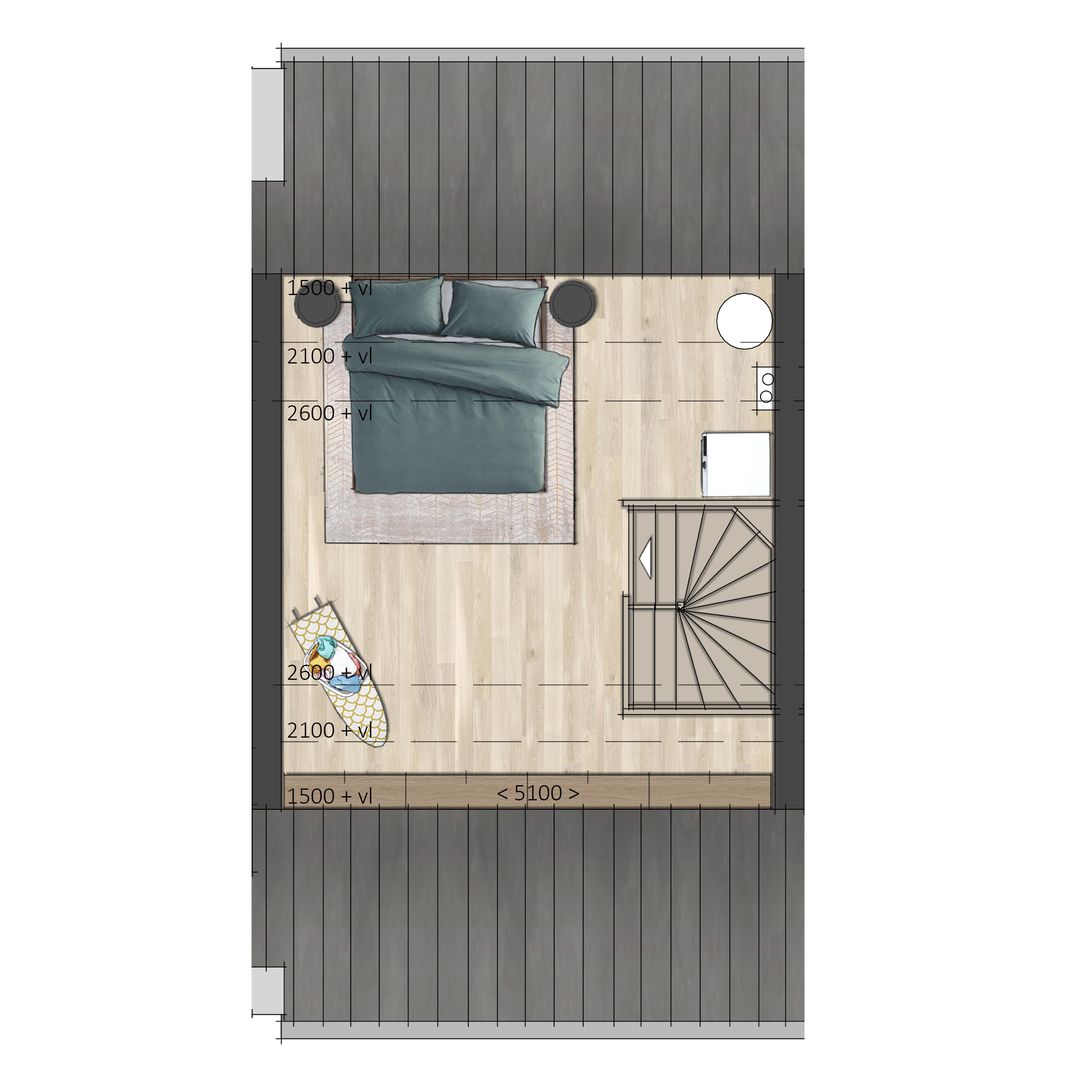 Foto 8 van Fase 1A I Middenwoningen (Bouwnr. 1.23)