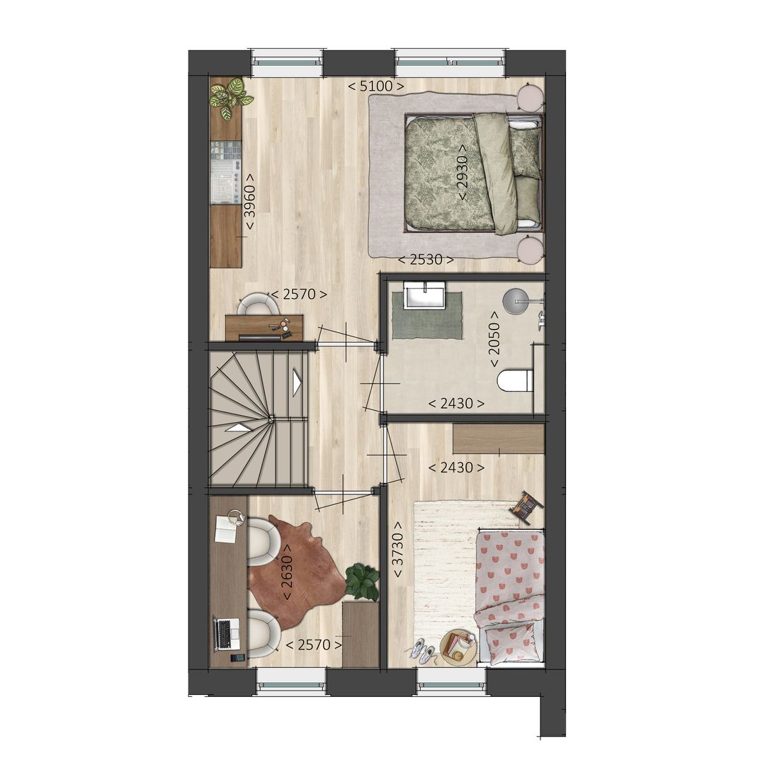 Foto 7 van Fase 1A I Middenwoningen (Bouwnr. 1.24)