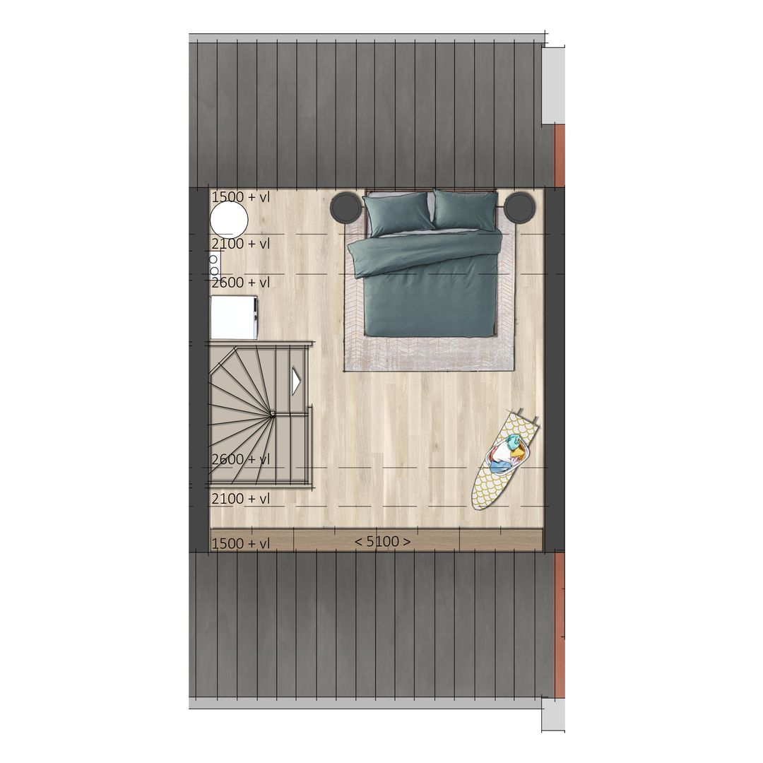 Foto 8 van Fase 1A I Middenwoningen (Bouwnr. 1.24)