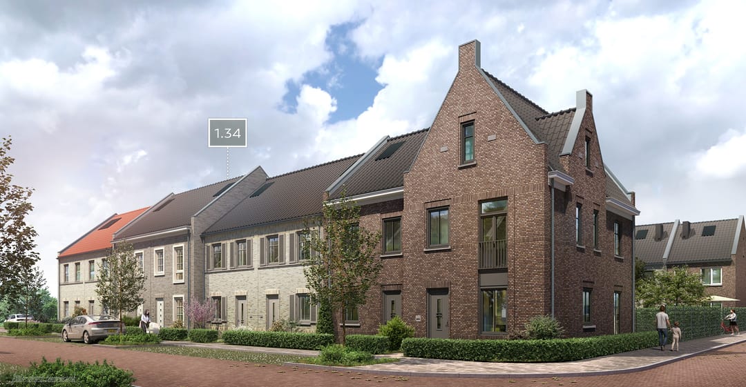 Foto 1 van Fase 1A I Middenwoningen (Bouwnr. 1.34)