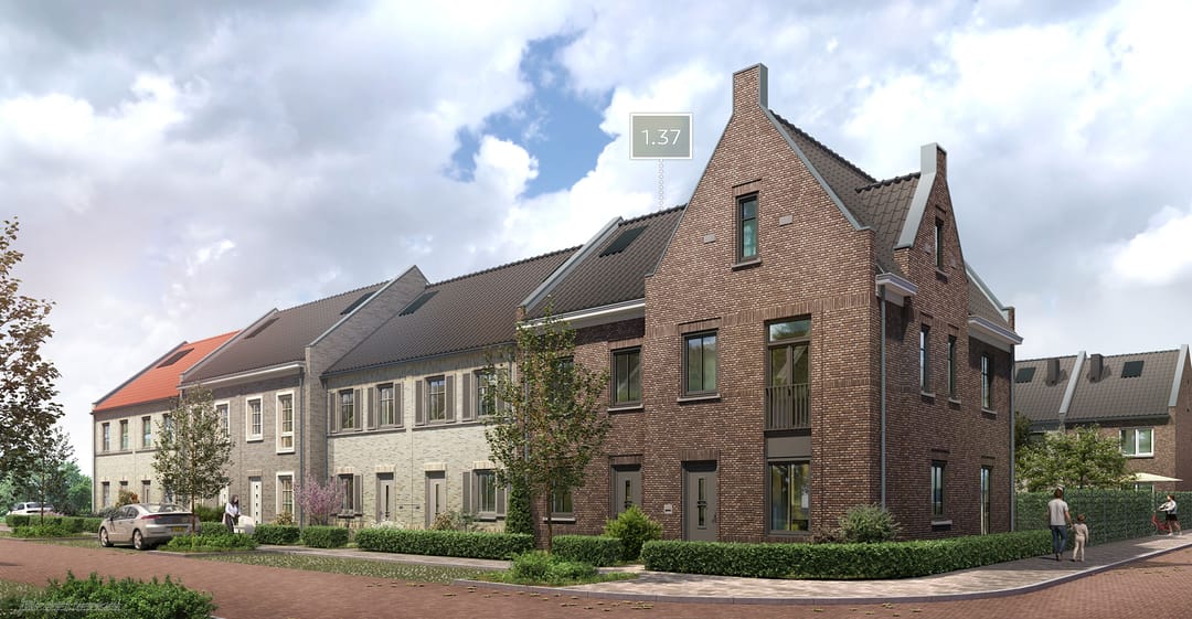 Foto 1 van Fase 1A I Middenwoningen (Bouwnr. 1.37)