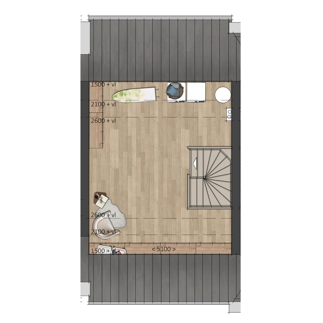 Foto 8 van Fase 1A I Middenwoningen (Bouwnr. 1.37)