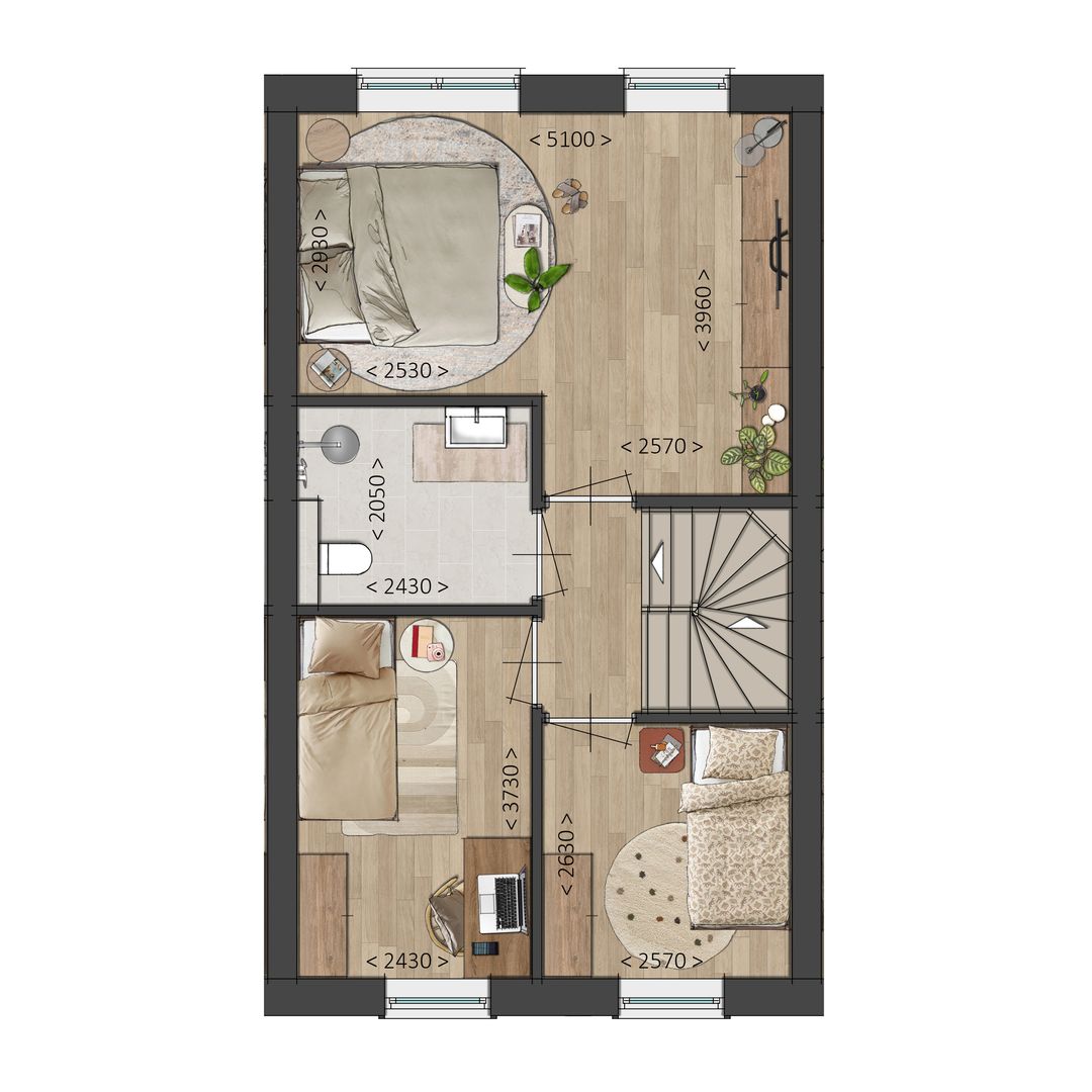 Foto 7 van Fase 1A I Middenwoningen (Bouwnr. 1.13)