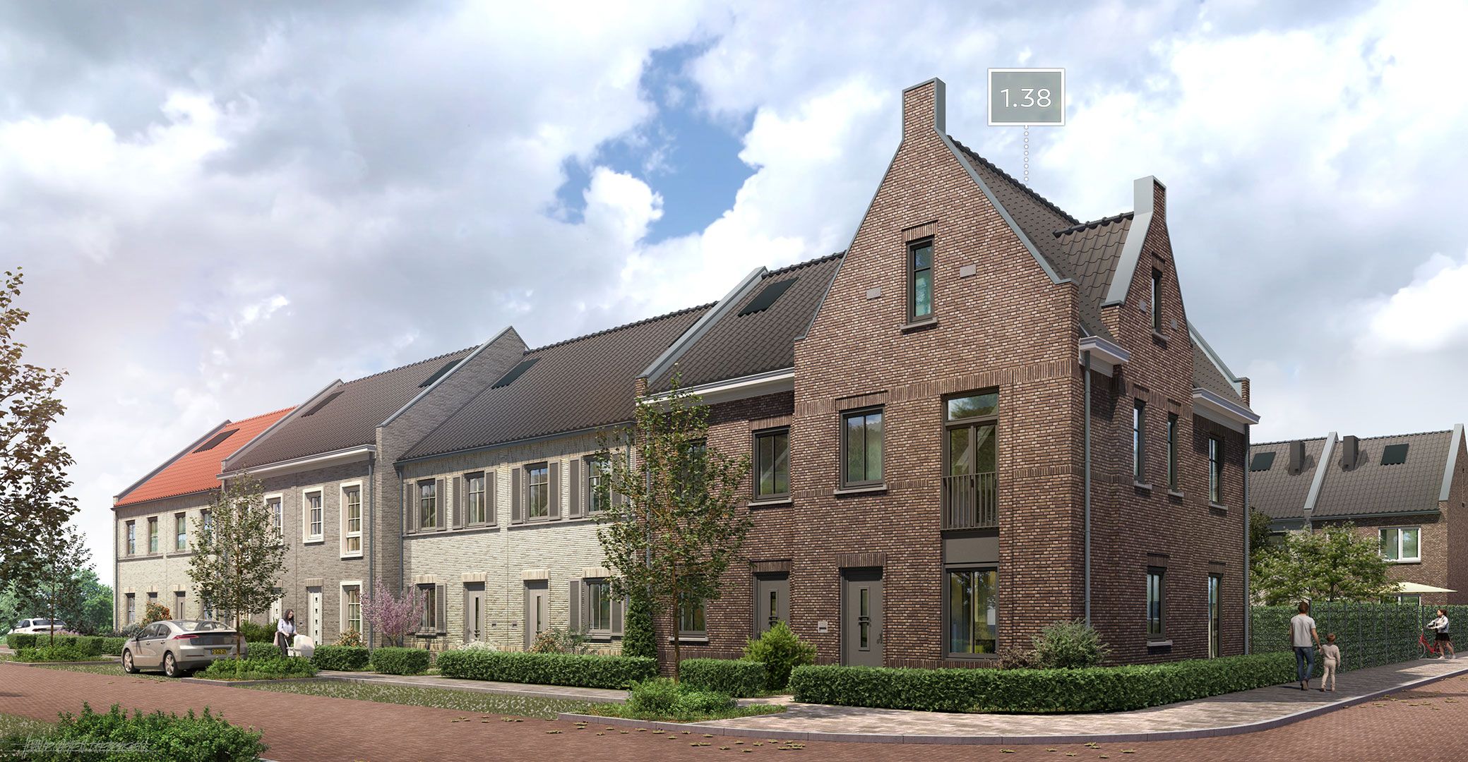 Fase 1A I Hoekwoningen (Bouwnr. 1.38)  false