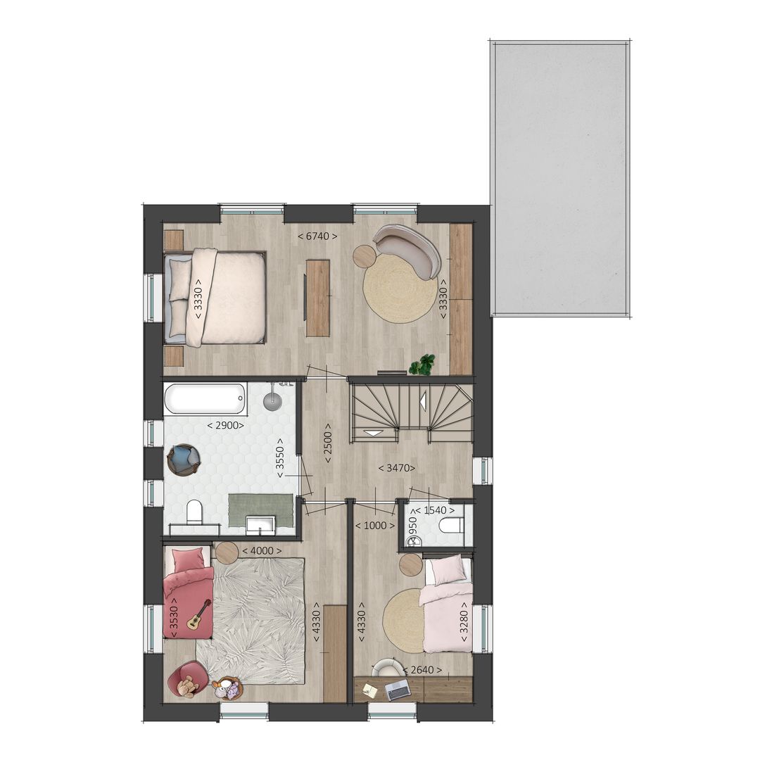 Foto 7 van Fase 1A I Vrijstaande woningen (Bouwnr. 7.21)