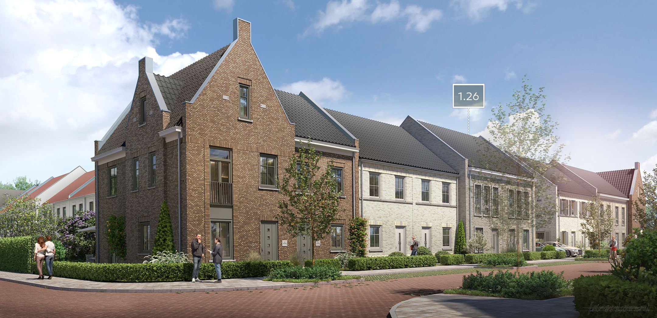 Fase 1A I Hoekwoningen (Bouwnr. 1.26)  false