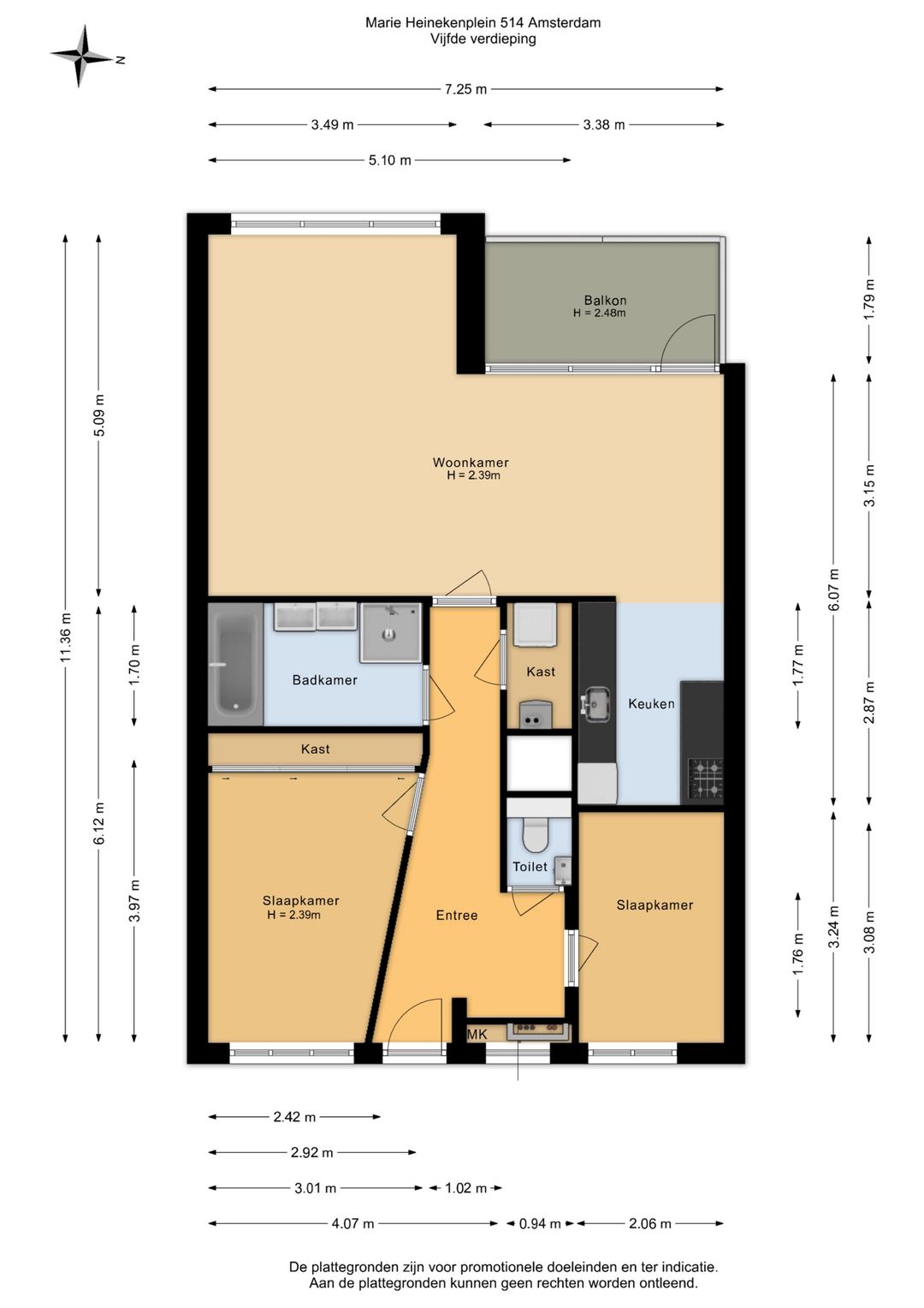 Foto 43 van Marie Heinekenplein 514