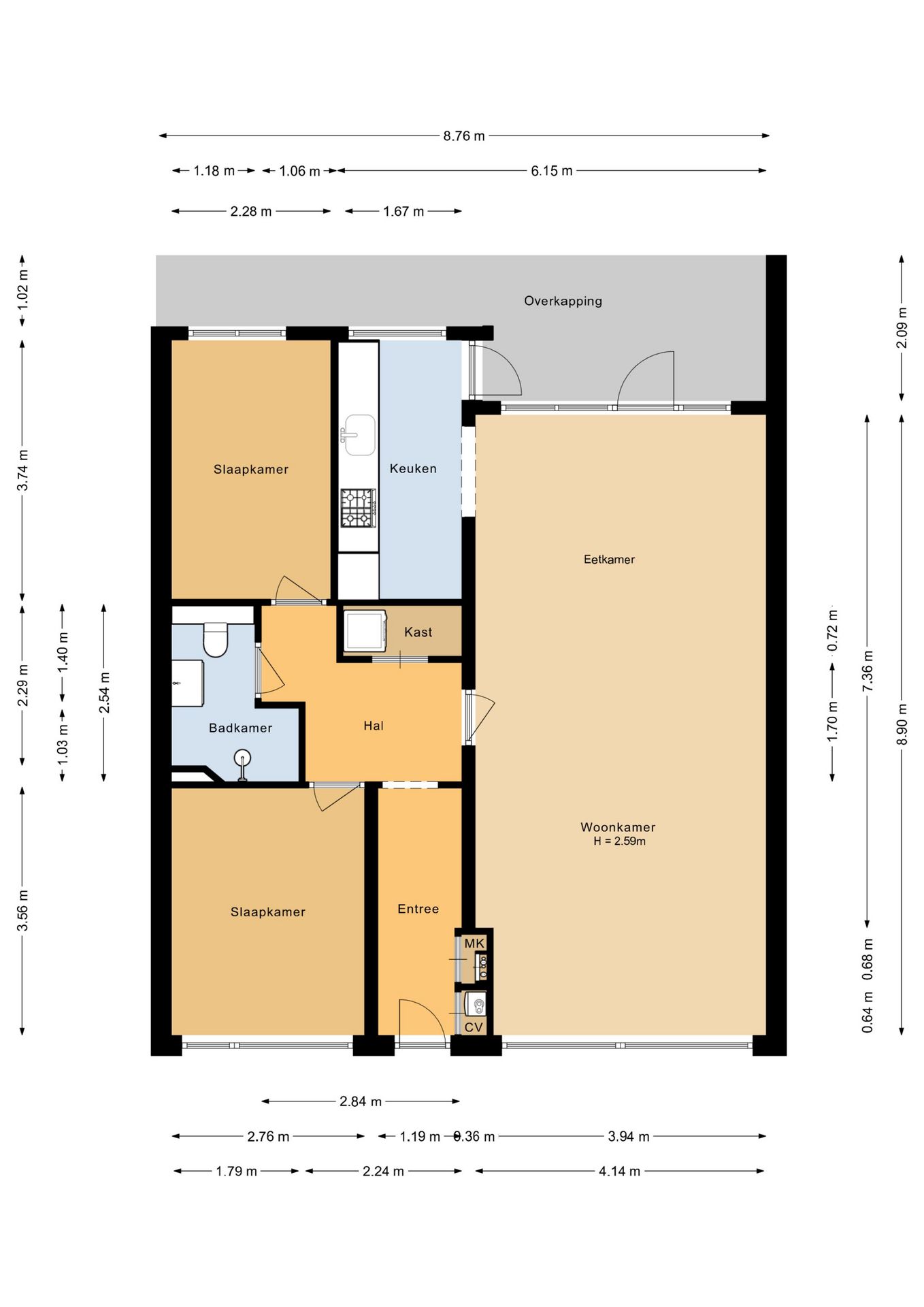 Foto 42 van Marinus Poststraat 35