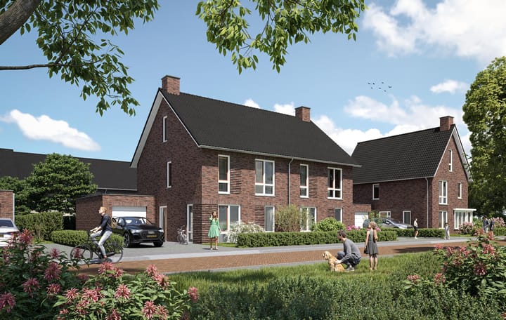 Foto van Twee-onder-één-kap 2-onder-1-kapwoning