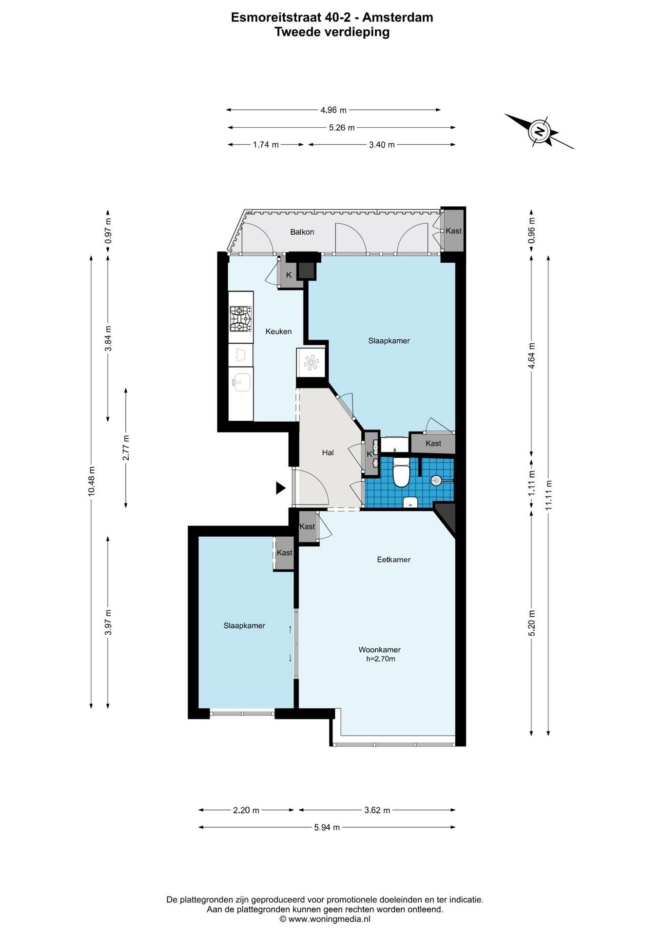 Foto 24 van Esmoreitstraat 40-2