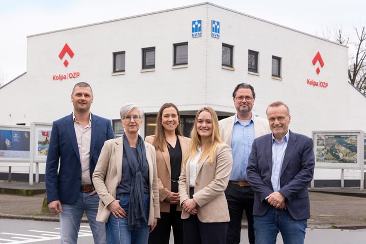 Een promotiefoto voor op kantoor