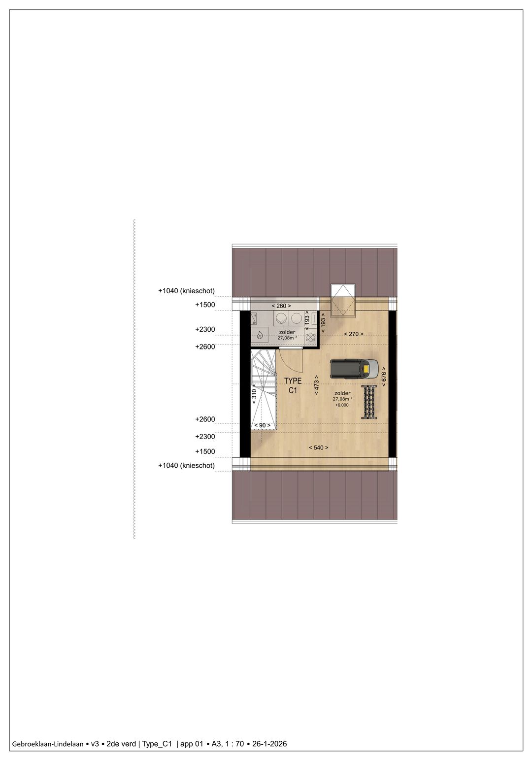 Foto 7 van Gebroeklaan Levensloopbestendig (Bouwnr. 1)