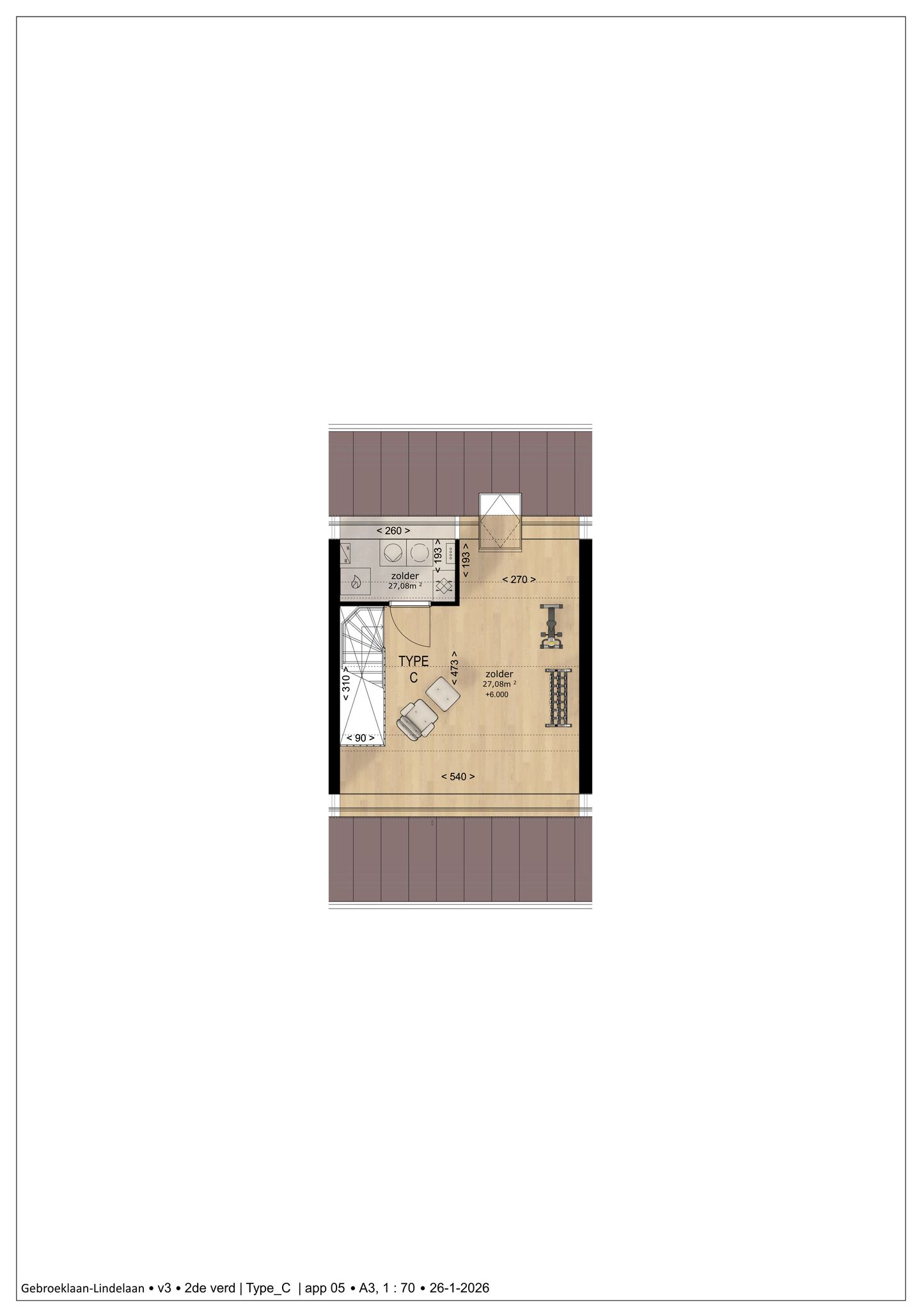 Foto 10 van Gebroeklaan Gezinswoningen (Bouwnr. 5)