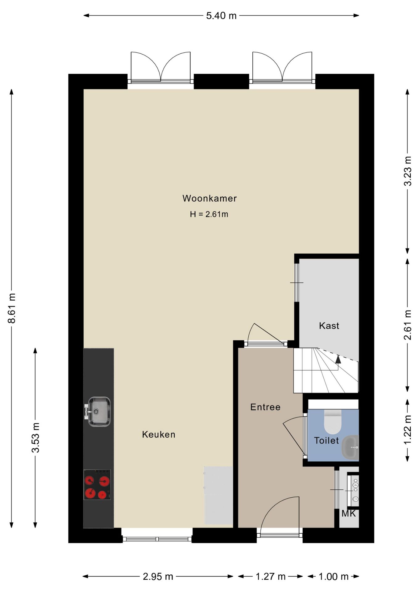 Move-in ready, energy-efficient townhouse with 5 bedrooms and sunny south-facing garden — 47