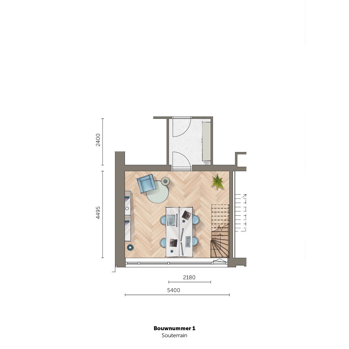 Foto 6 van Woon-werkwoning (Bouwnr. 1)