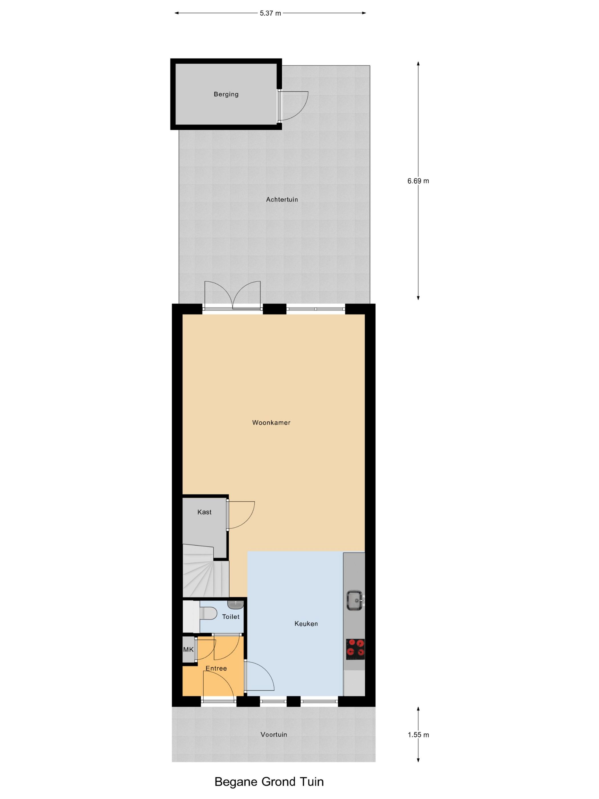 Foto 33 van Evertsenstraat 1-C