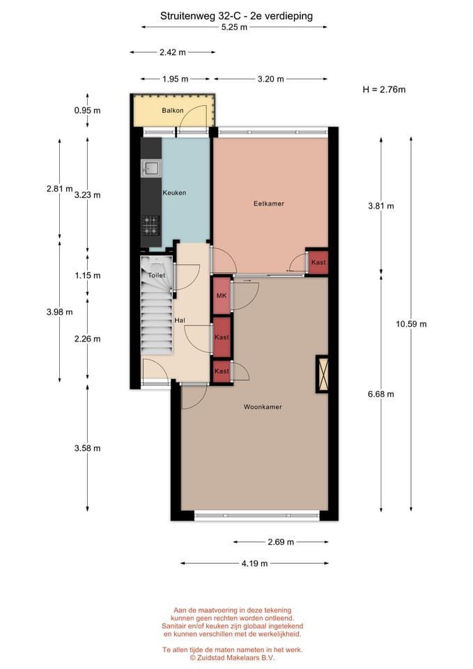 Foto 32 van Struitenweg 32-C