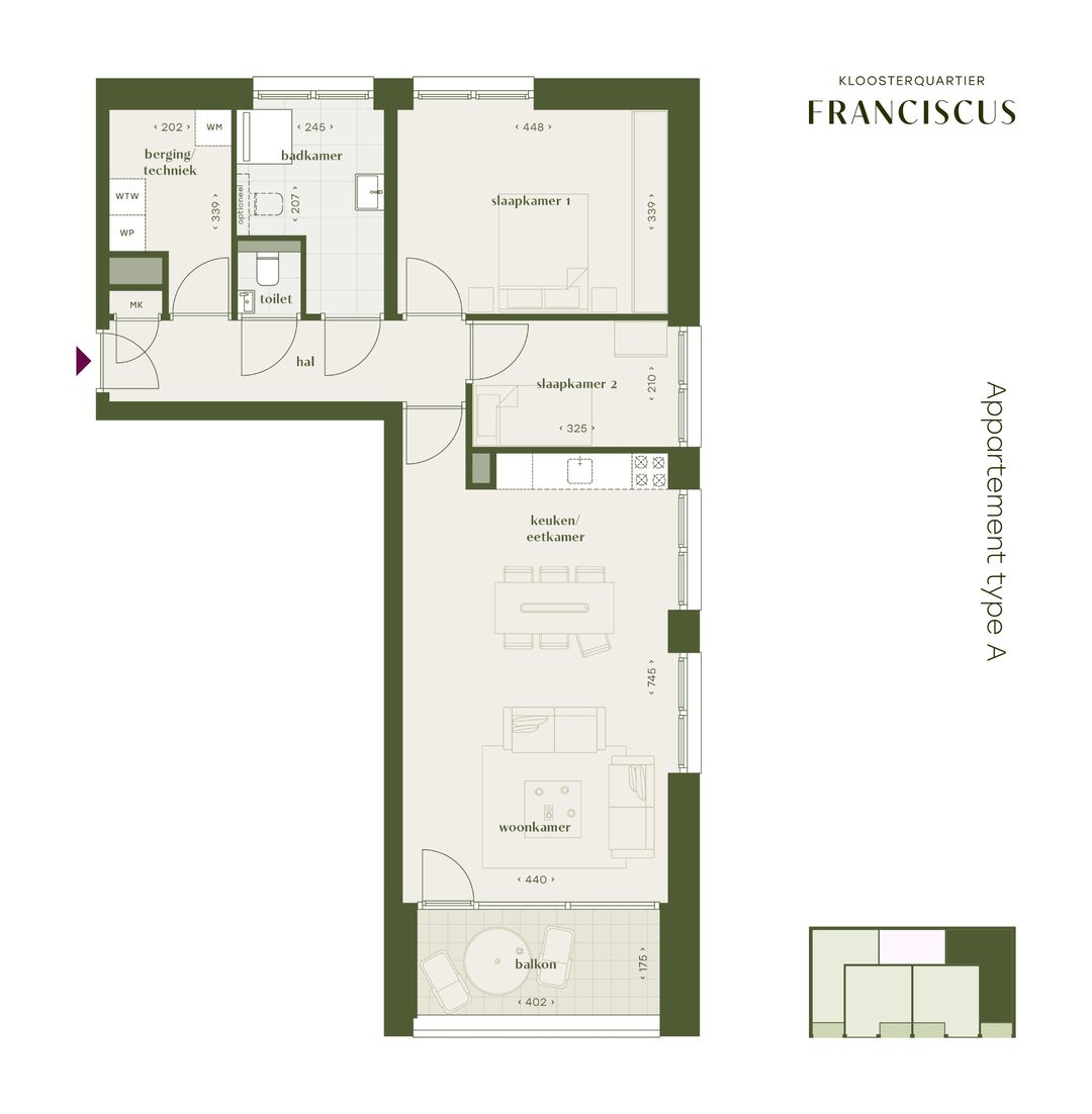 Foto 14 van Kloosterquartier Franciscus