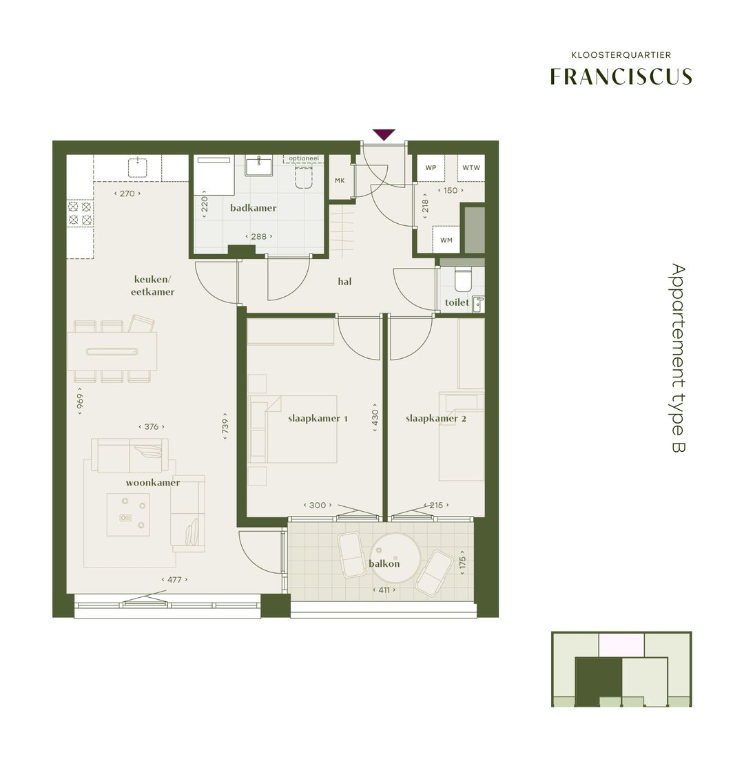 Foto 16 van Kloosterquartier Franciscus