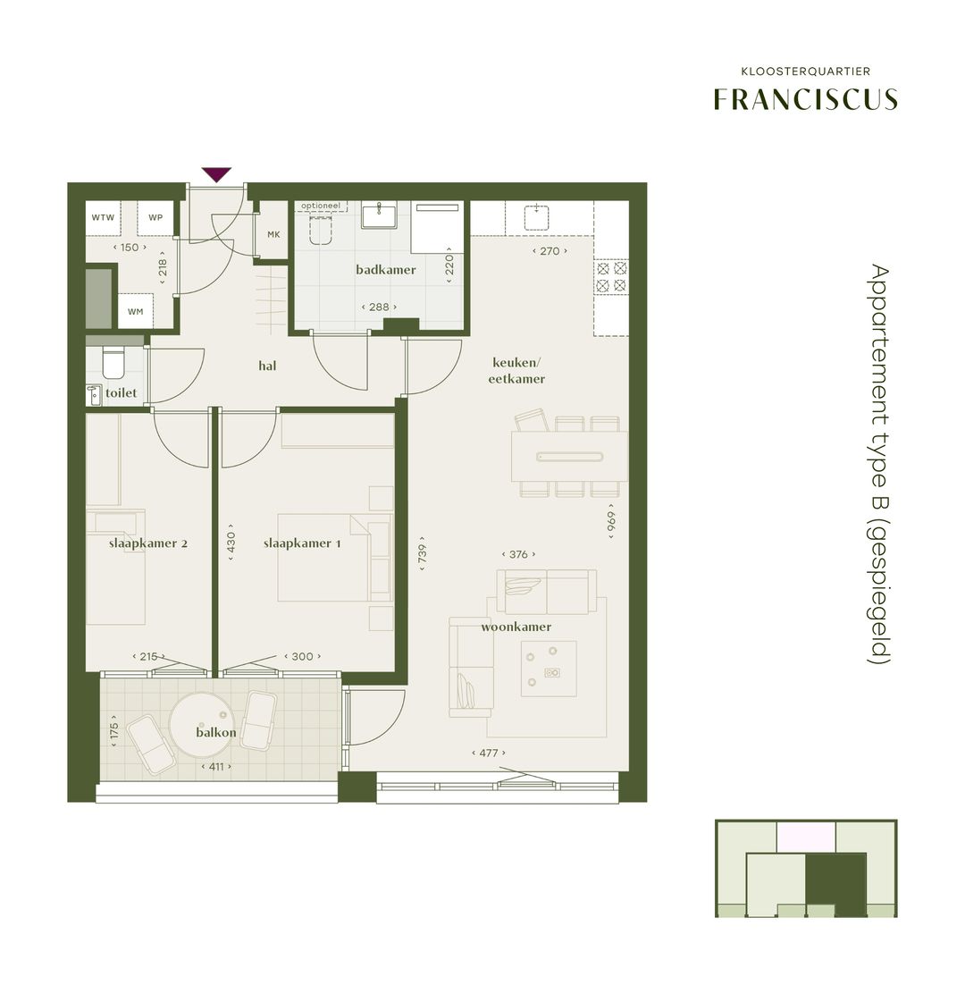 Foto 17 van Kloosterquartier Franciscus