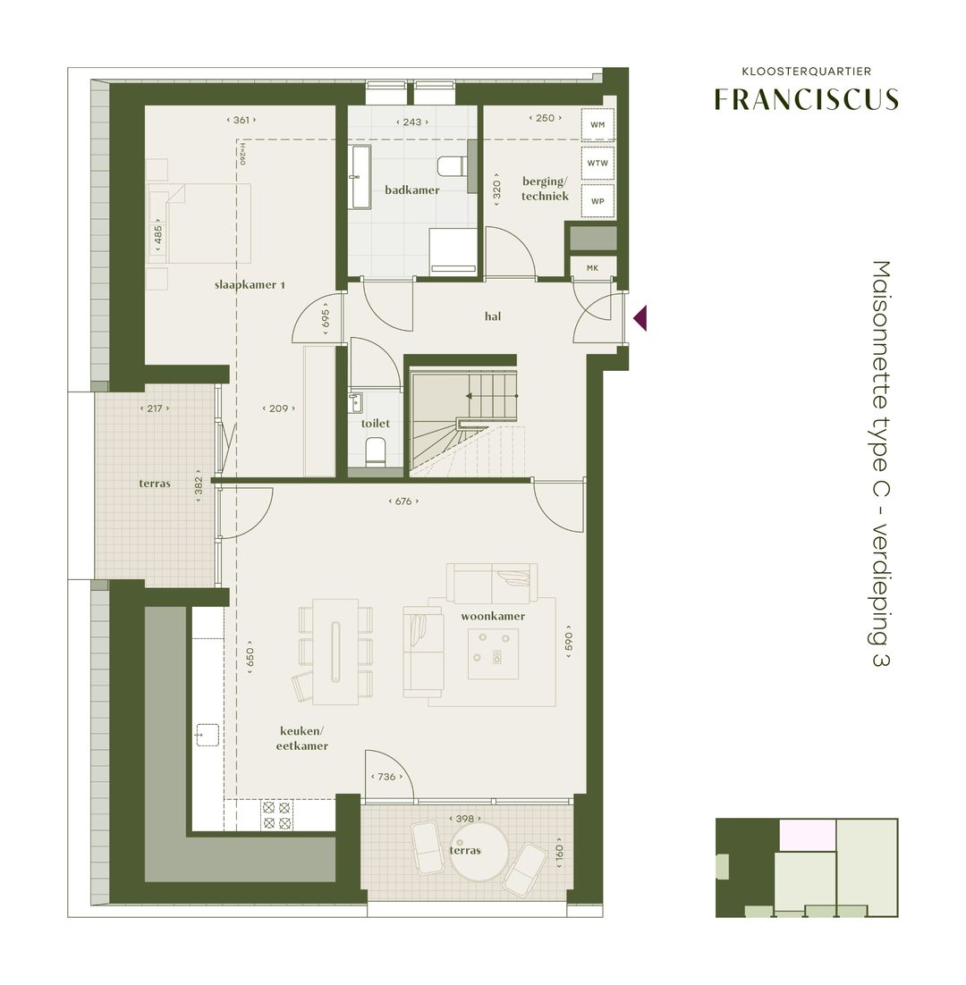 Foto 18 van Kloosterquartier Franciscus